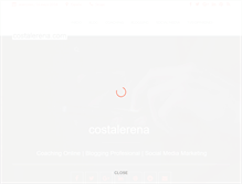 Tablet Screenshot of costalerena.com